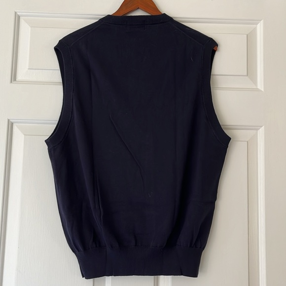 Genuine Authentic Master’s Men’s Navy Sweater Vest - Picture 5 of 8